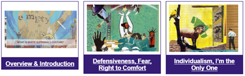10 Part Series Header - Overview, Introduction, Defensiveness, Fear, Right to Comfort, Individualism, I'm the only one.