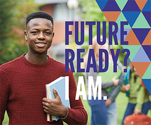 Future ready? I am. Square ad. 