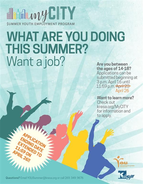 Applications Open for Summer Youth Employment Program