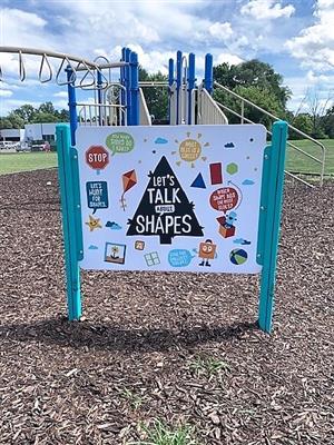 Signage outside a playgroup