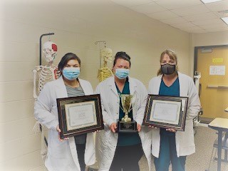 CTE Health Science Teachers Receive Award
