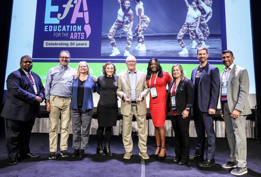  EFA staff at Awards Ceremony 