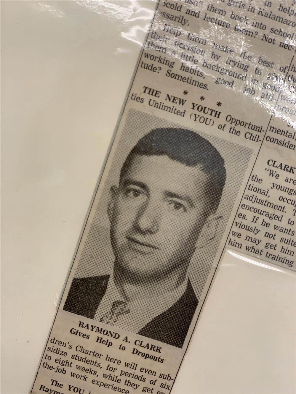 Newspaper clipping Newspaper clipping
