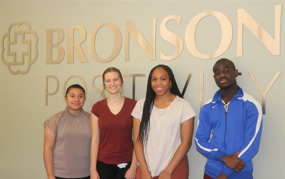 Bronson interns pose for a photo