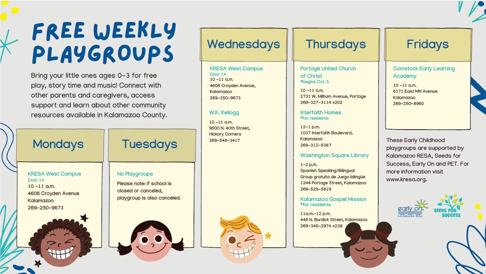 Community playgroups