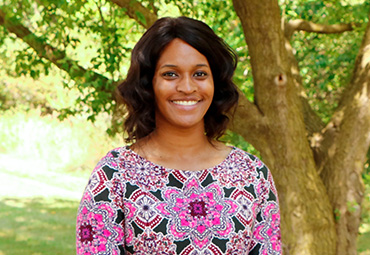  Ngozi Jackson smiles for the camera
